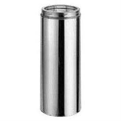 7" X 36" Dura Vent Duratech Chimney Length, 430-Alloy Stainless Inner Liner, Stainless Outer