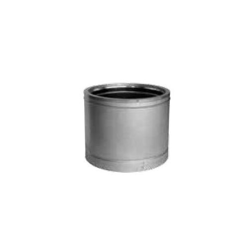 8" X 12" Dura Vent Duratech Chimney Length, 430-Alloy Stainless Inner Liner, Stainless Outer