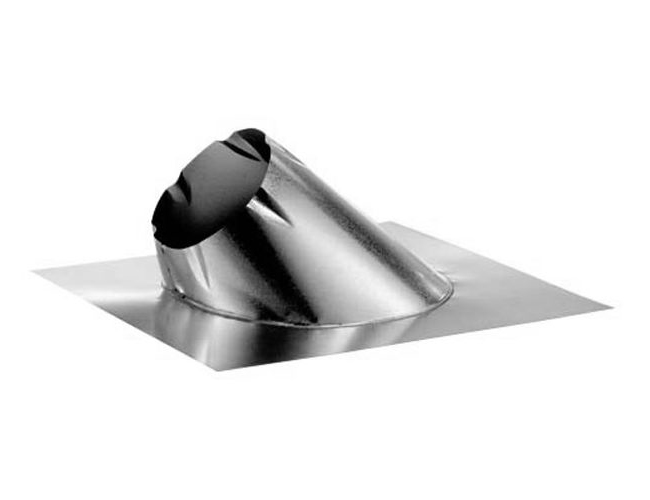 12" DuraTech Galvalume 0/12 - 6/12 Pitch Roof Flashing - 12DT-F6