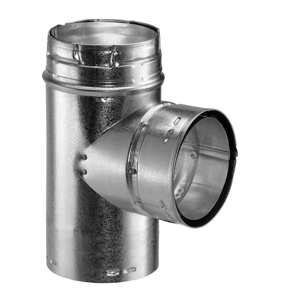 8" Type B Gas Vent Tee - 8GVT