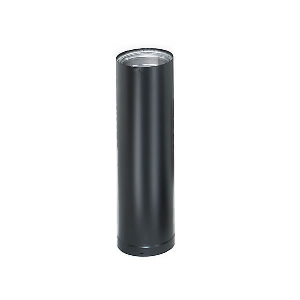 6" X 24" Dura-Vent DVL Double-Wall Black Pipe