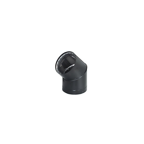 6" Dura-Vent DVL Double-Wall 45 Deg Sectioned, Non-Adjustable Elbow