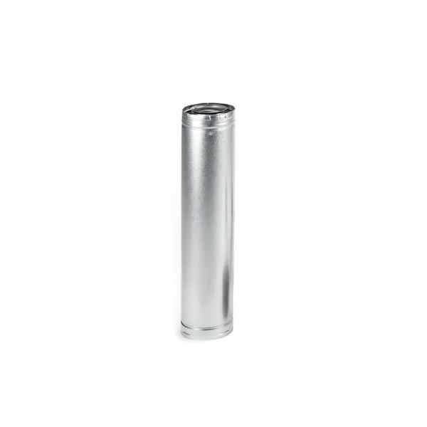 4"Idx6"Od Galvanized Direct-Vent Pro 16" Pipe Extension