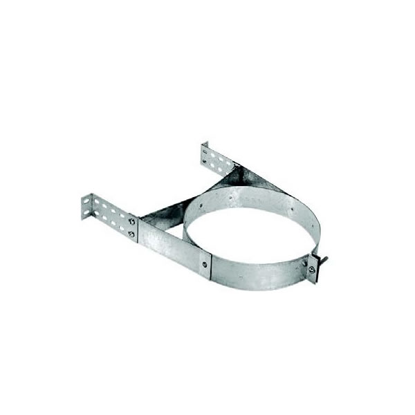 8" DuraTech Stainless Steel Wall Strap - 8DT-WSSS