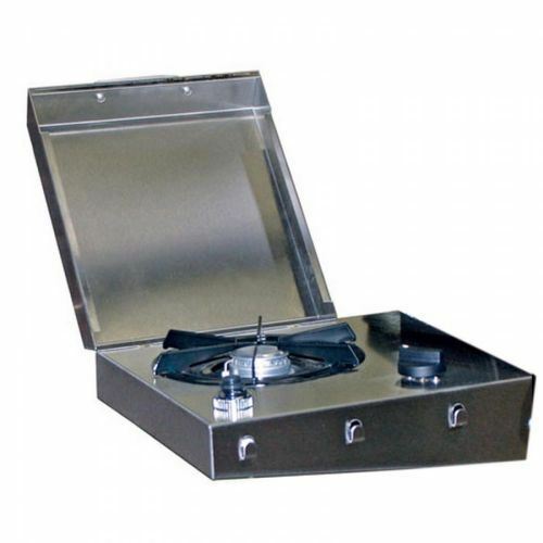 Stainless Steel Side Burner. The premium Commercial grade stainless steel side burner is 12,000 BTU rated, has its own electroni