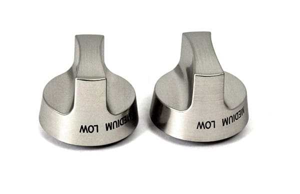 Metal Control Knobs for JNR & WNK, Replaces Black Plastic Knobs-Set