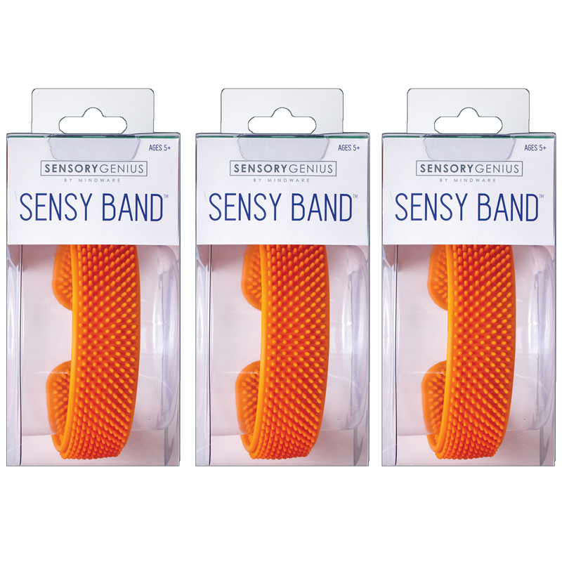 Sensy Band Fidget Wristband, Pack of 3