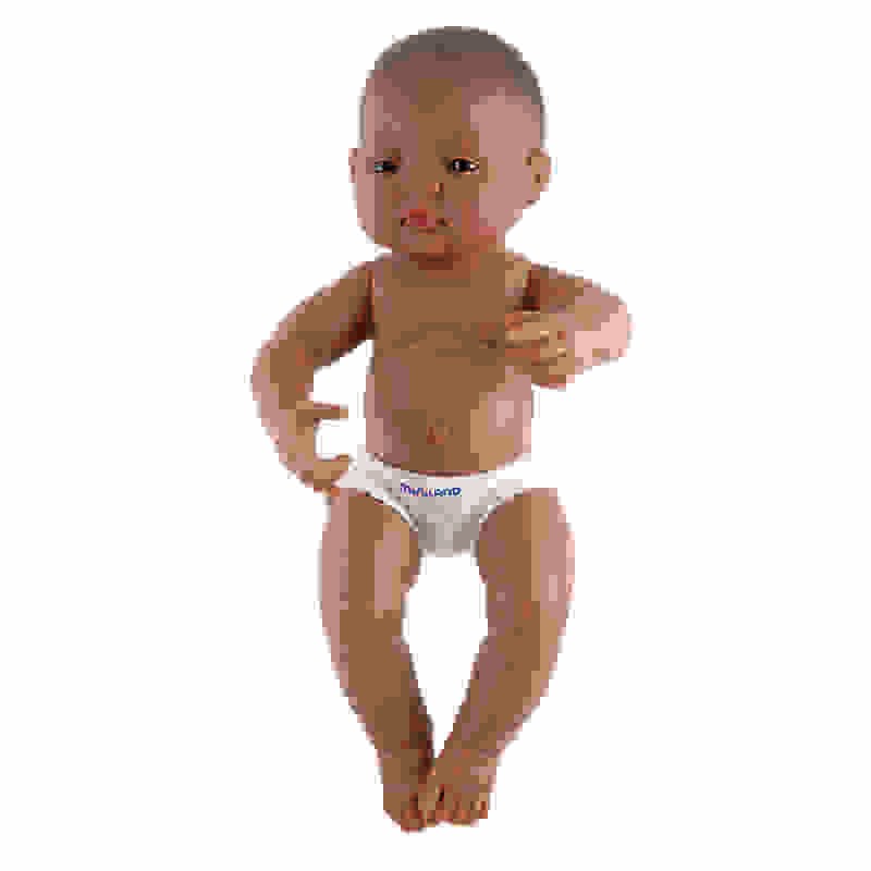 Anatomically Correct Newborn Doll, 15-3/4", Hispanic Boy