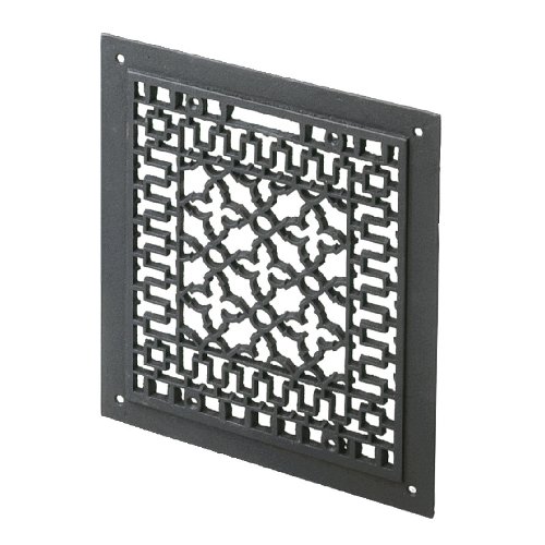 12" x 14" Black Cast-Iron Grille - JG-14