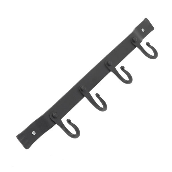 Minuteman Wrought Iron Four-Hook Tool Hanger