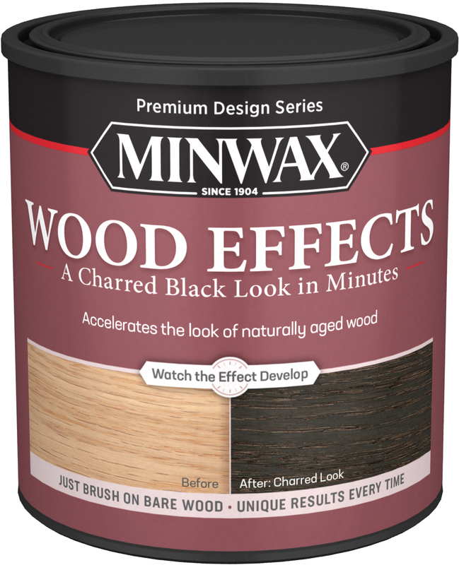 40414 Quart Charcoal Black Wood Effects