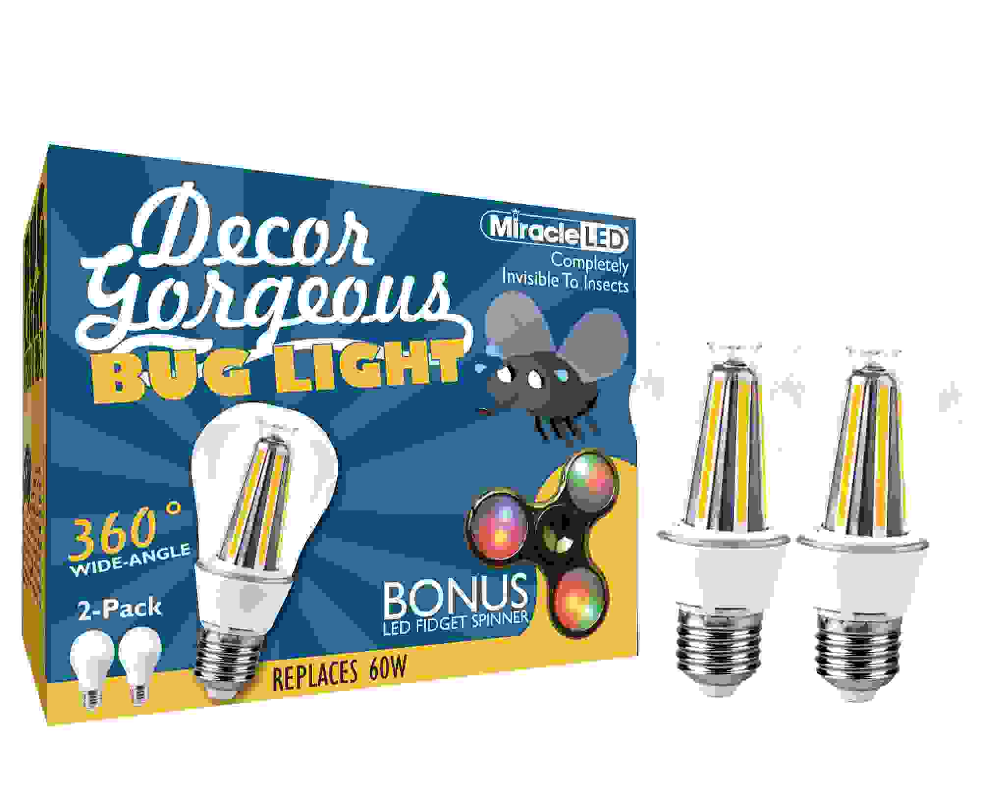 Decor Gorgeous Omni LED Bug Light 2Pk