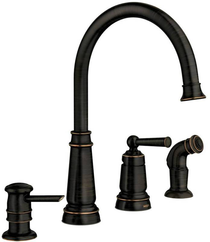 87042BRB Oil Rubbed Bronze 1H Kit Spray Soap