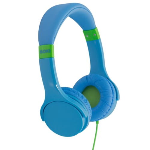 Moki ACC HPLILBL Blue Lil Kids Headphones. Volume Limited To