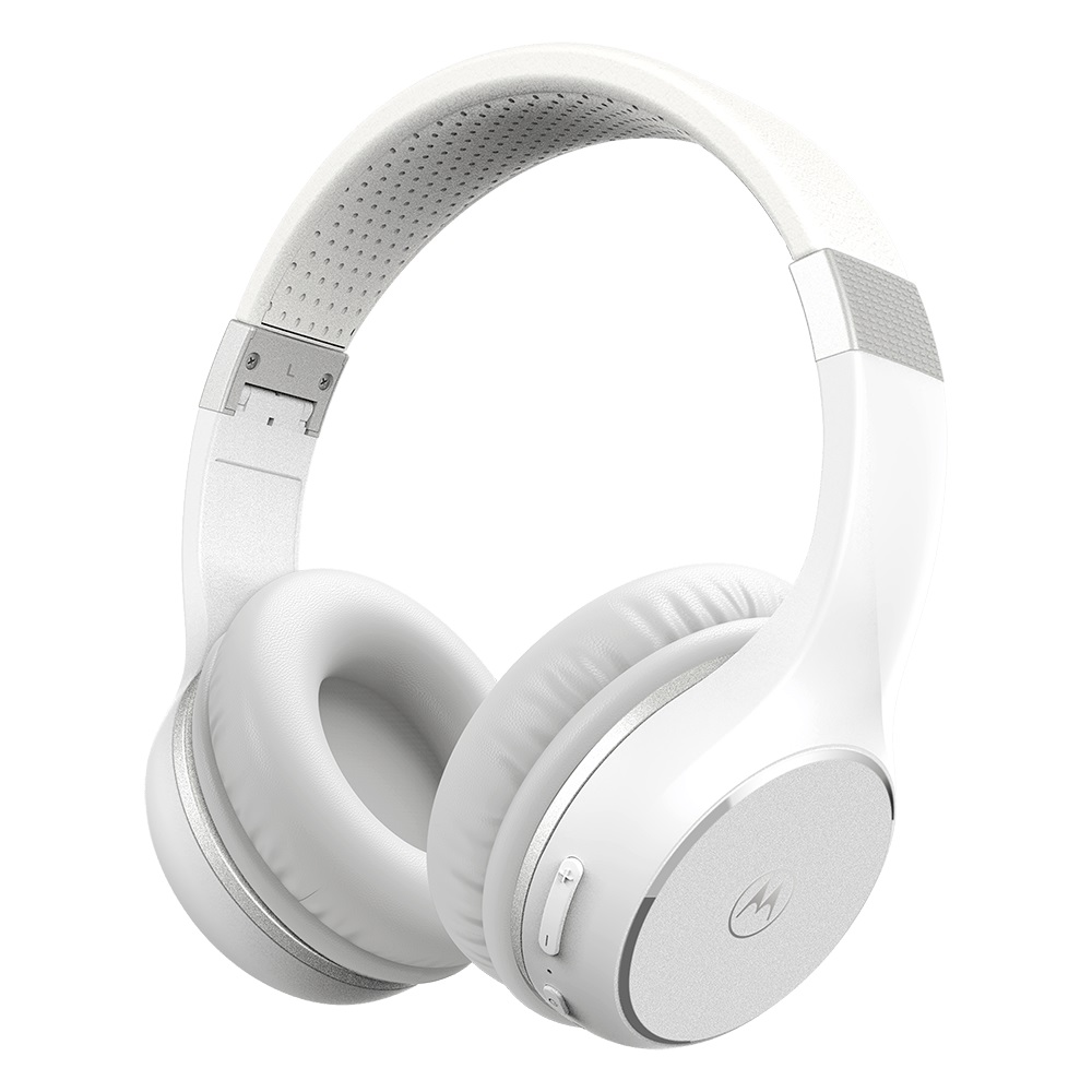 MOTOROLA PULSE ESCAPE XT220 WHITE WIRELESS HEADPHONES