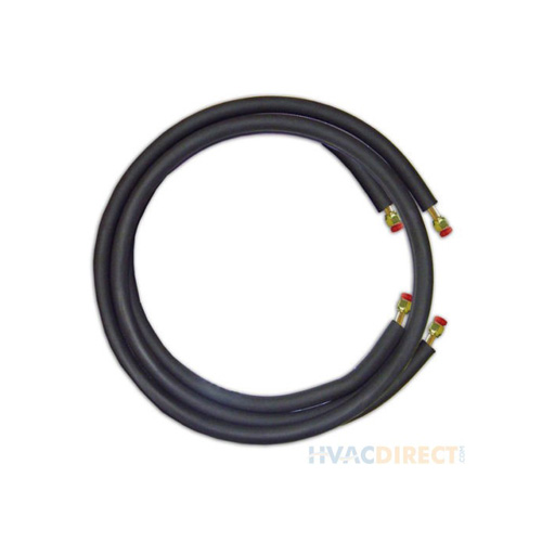 16ft 1/4 x 3/8 Lineset for 9K Indoor