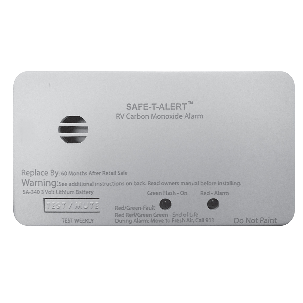 CARBON MONOXIDE ALARM  WHITE RECTANGLEROUND SURFACE MOUNT 5 YR SEALED IN LITHIUM BATTERY