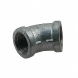 1/2 Galvanized 45 Elbow