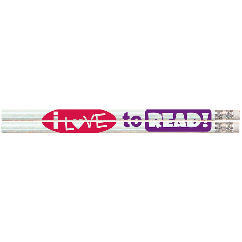 I Love to Read! Motivational Pencil, Pack of 144
