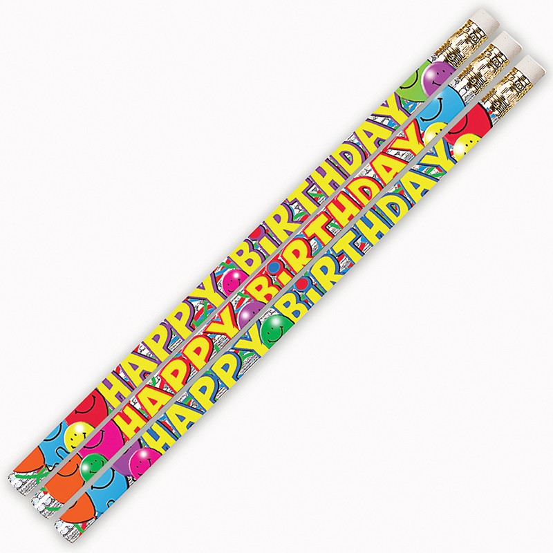 Birthday Bash Motivational/Fun Pencil, Pack of 144