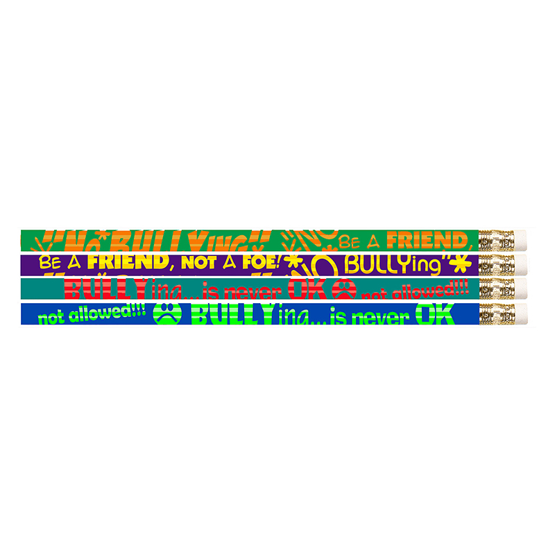 No Bullying Motivational Pencils, Pack of 144