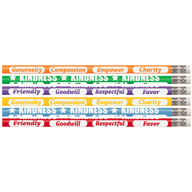 Kindness Kounts Motivational Pencil, Pack of 12