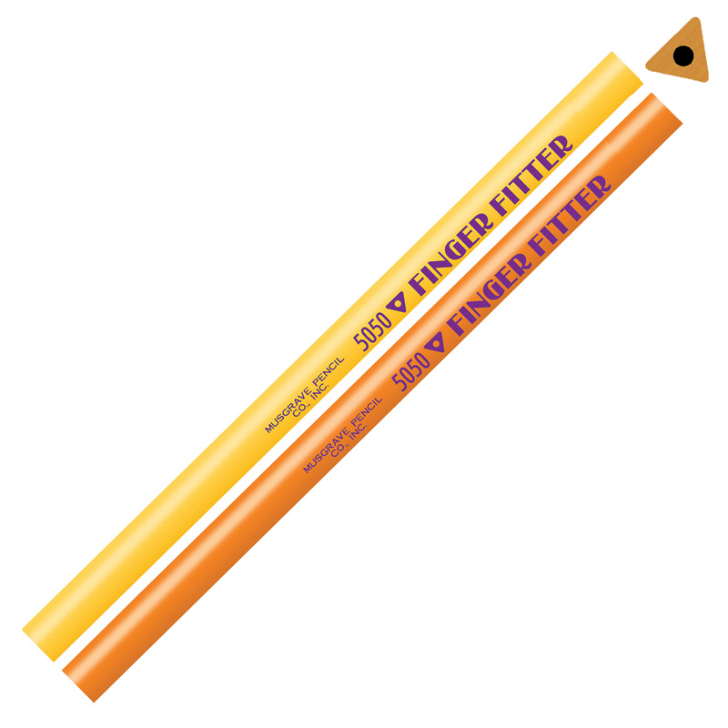 Finger Fitter Pencils, No Eraser, Pack of 12