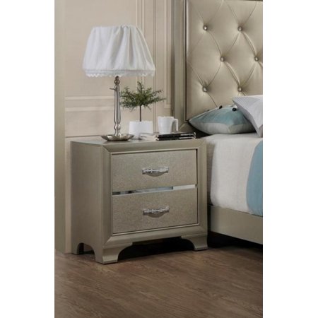 Dawson Champagne Nightstand