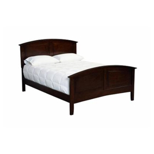 Whistler King Bed in Brown Finish