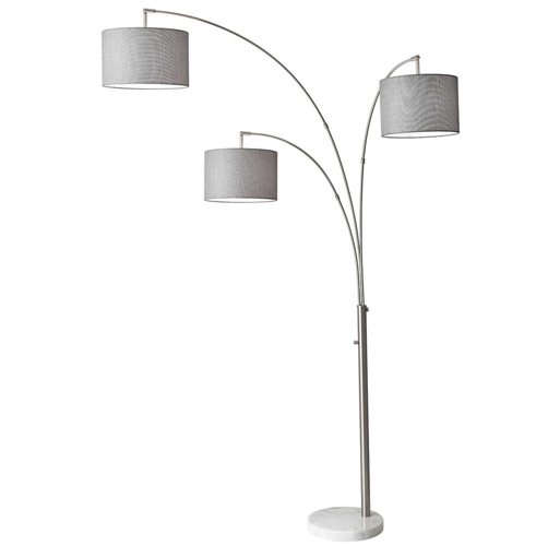 Carolyn Floor Lamp, Gray