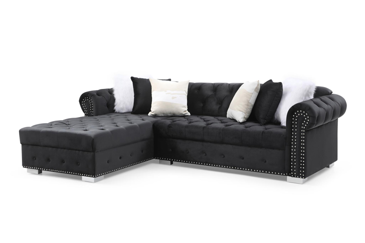 Fillmore Sectional, Black