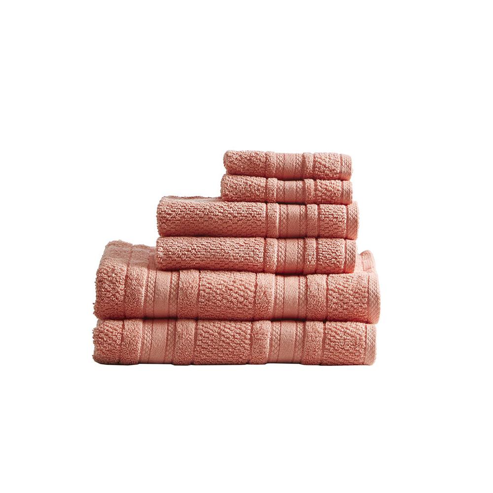 100% Cotton Super Soft 6pcs Towel Set,MPE73-664