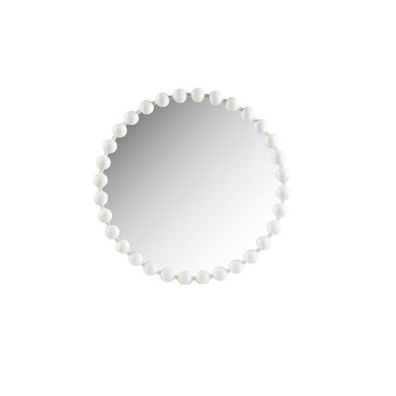 Decor Mirror White 27x27x1.75"