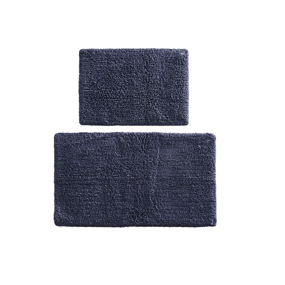 100% Cotton Solid Tufted Bath Rug Set,MPS72-453