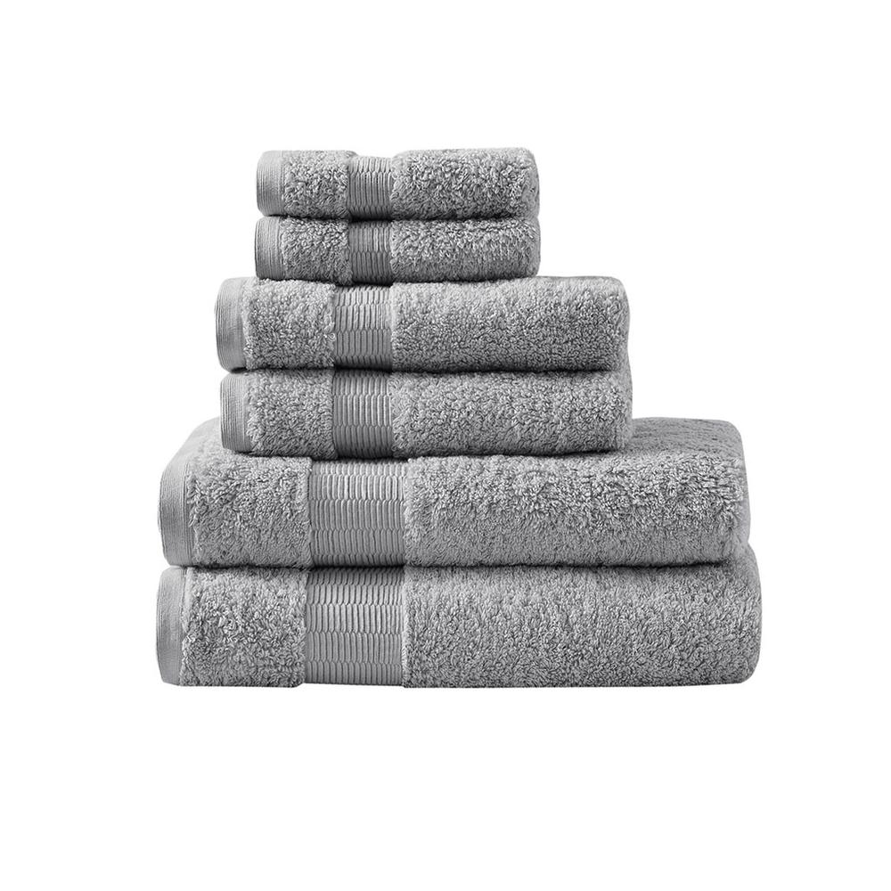 100% Egyptian Cotton 6pc Towel Set, MPS73-476