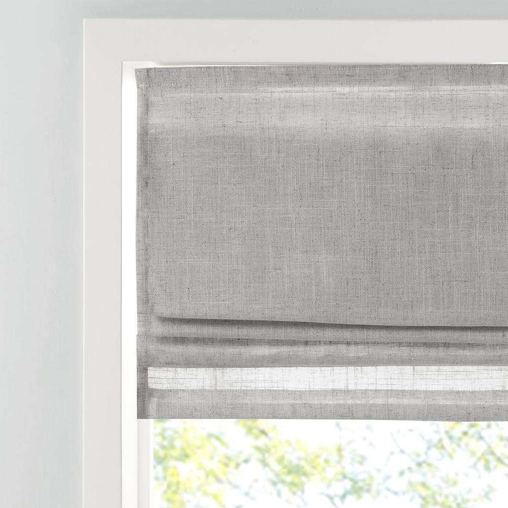 Linen Blend Light Filtering Cordless Roman Shade