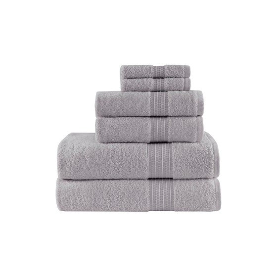 100% Cotton 6 Piece Towel Set,MP73-5137