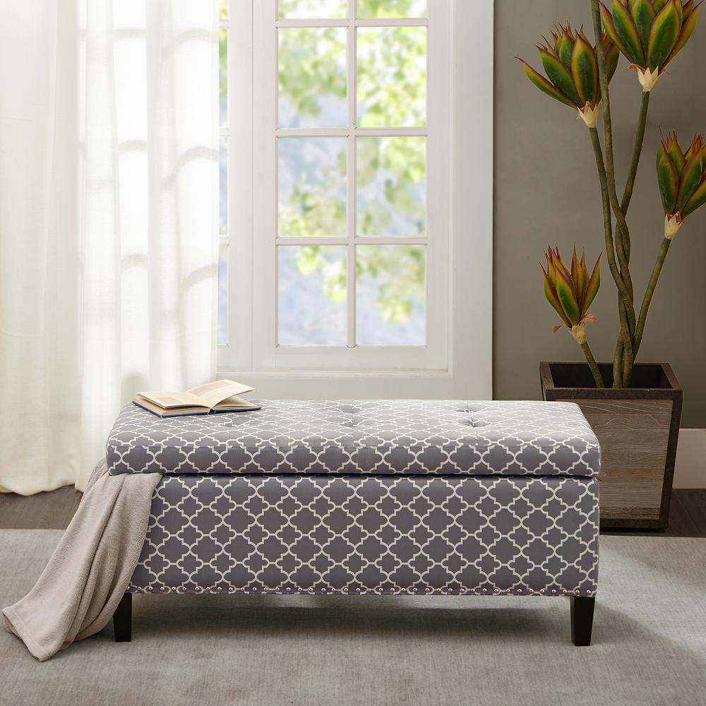 Shandra II upholstered ottoman