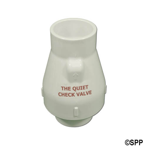 Check Valve, Magic, 1/2lb Spring, 2"S x 2"S, White