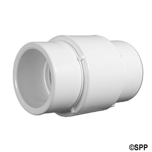 Check Valve, Air, Magic, 1/4lb, 1-1/2"S (2"Spg) White