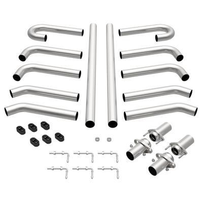 UNIVERSAL HOT ROD KIT 2.5 HEADER-BACK EXHAUST