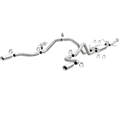 08-C TUNDRA 5.7 CAT BACK EXHAUST KIT