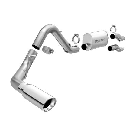 2011 FORD F150 3.7L EC-CC STAINLESS STEEL CAT-BACK PERFORMANCE EXHAUST SYSTEM