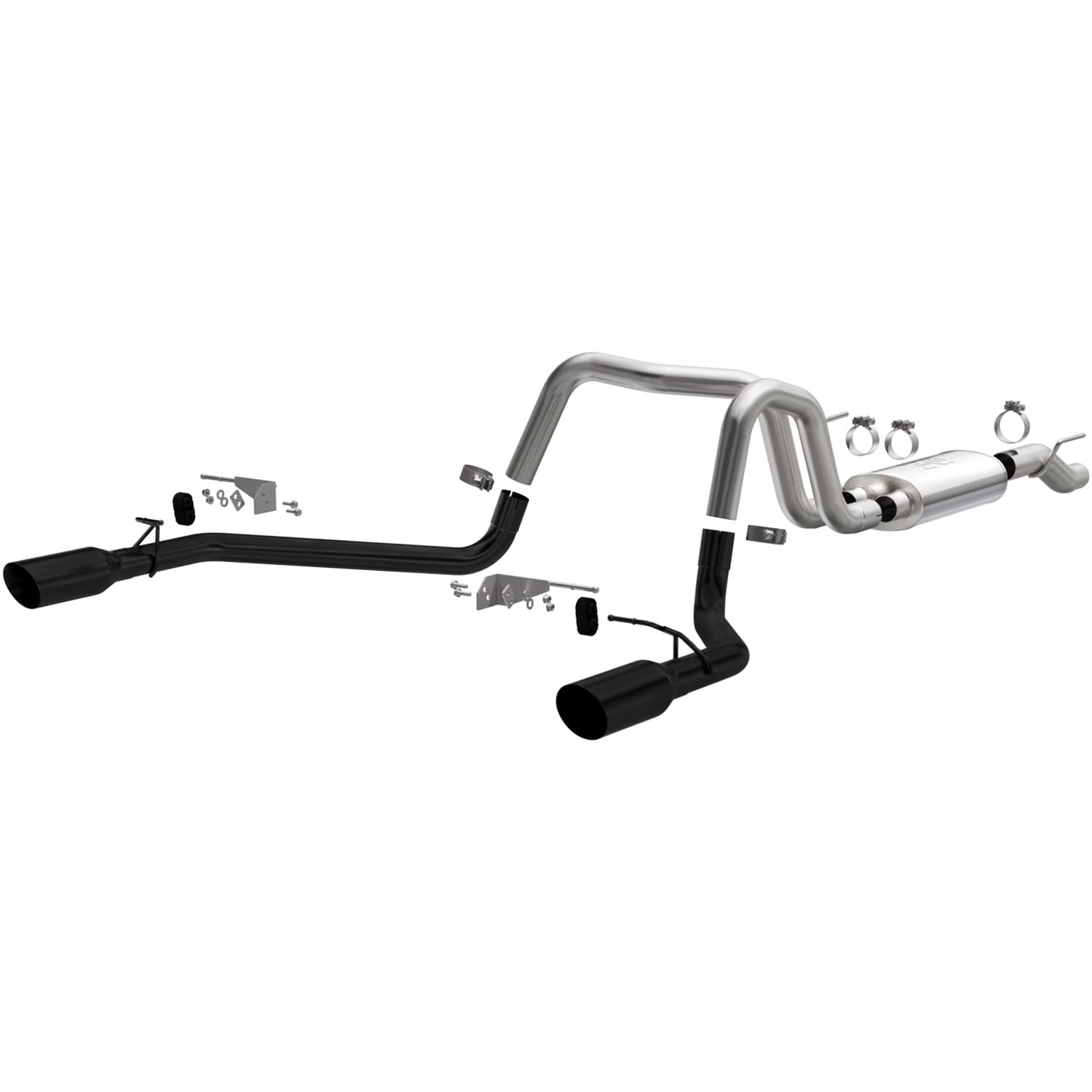 2122 F150 STREET SERIES CATBACK EXHAUST SYSTEM BLACK