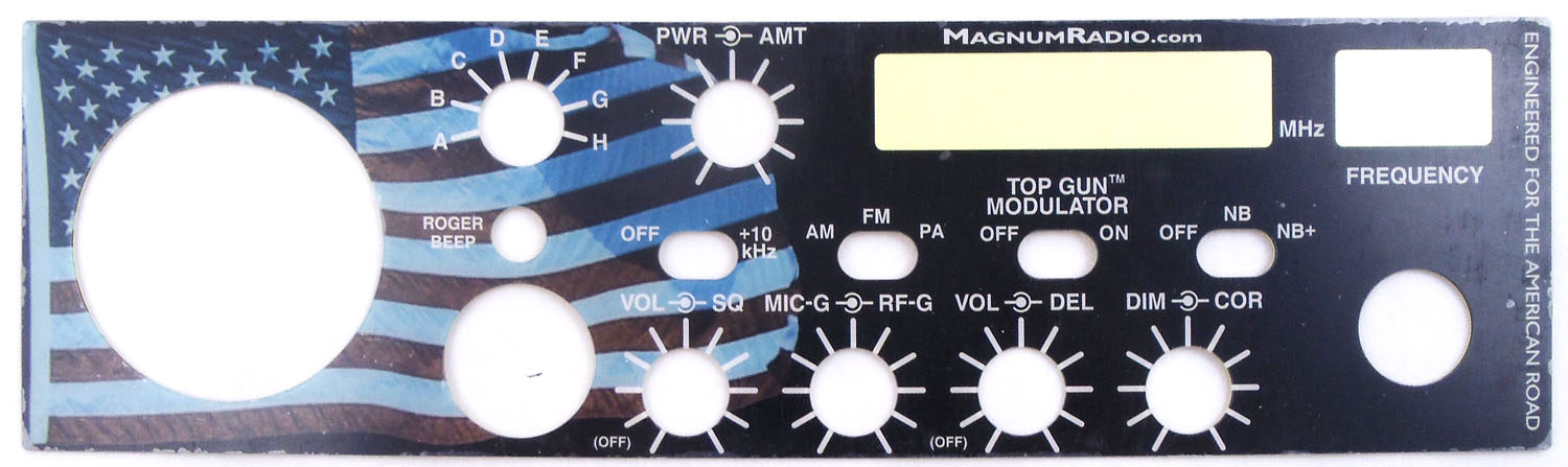 Replacement Faceplate For Magnums6, S6175, S650