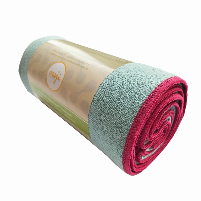 NoSkid Sandwash Yoga Towel - Lightblue