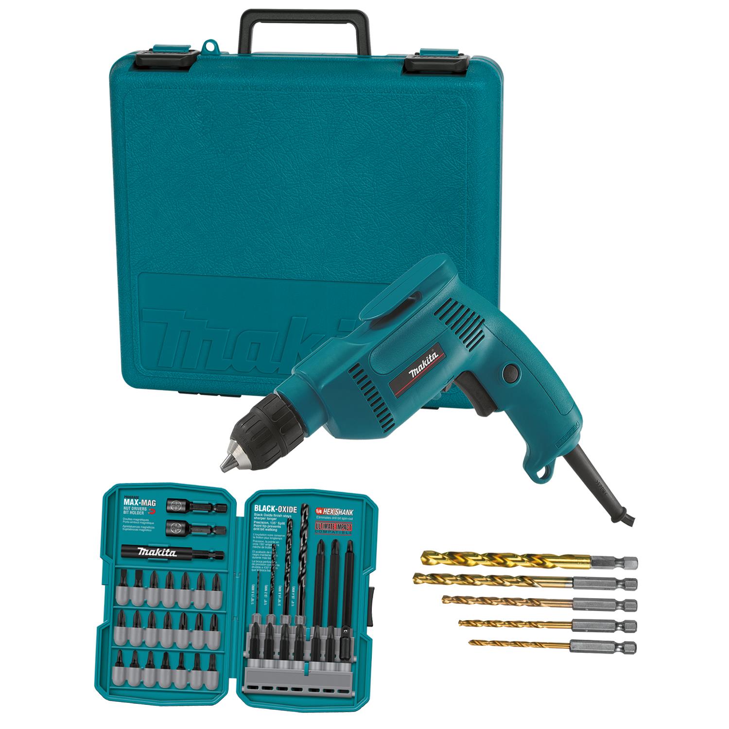 Makita 3/8" Drill Set