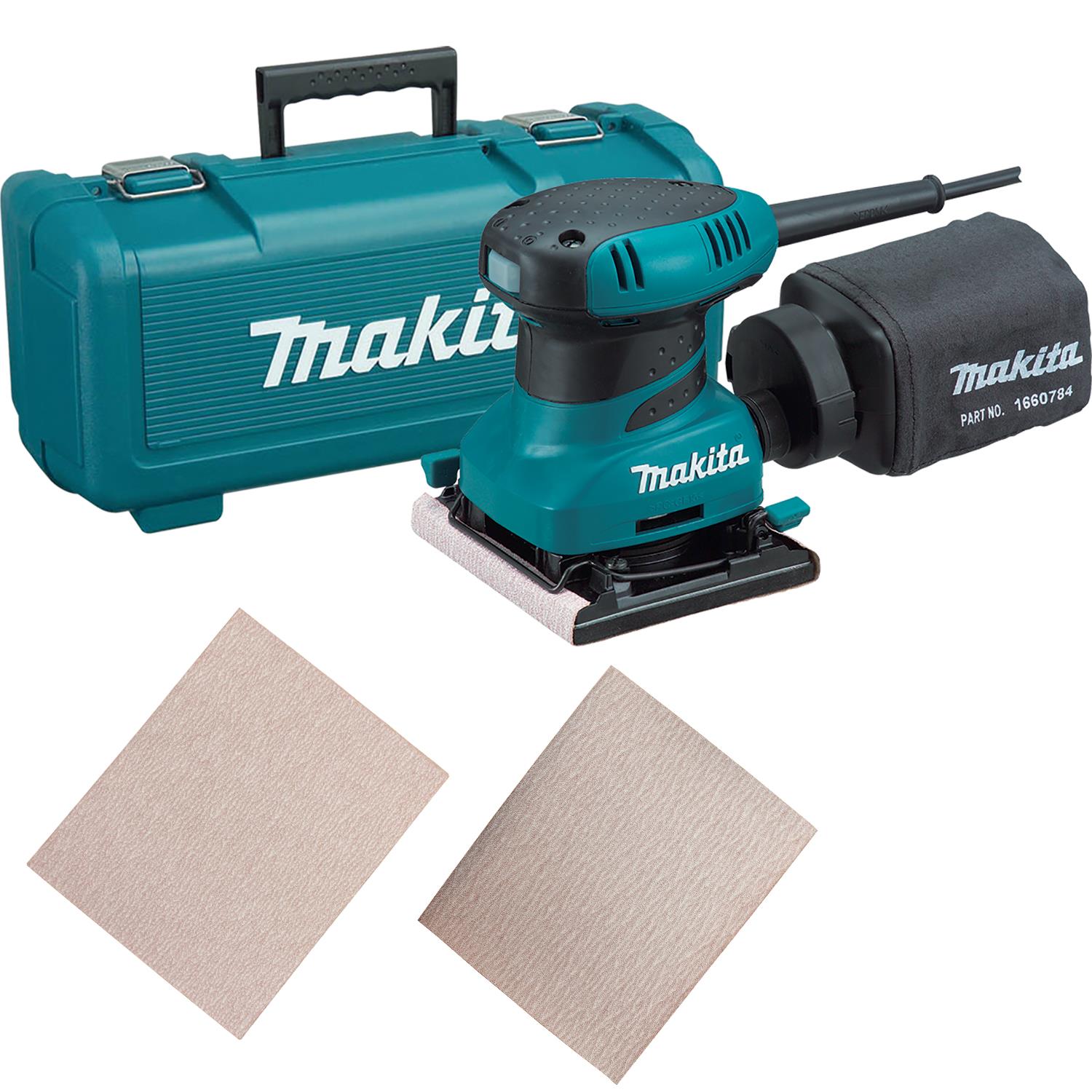 Makita Palm Finishing Sander Set