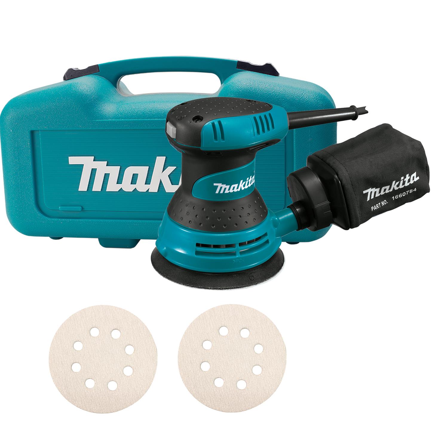 Makita 5" Random Orbit Sander Kit Set