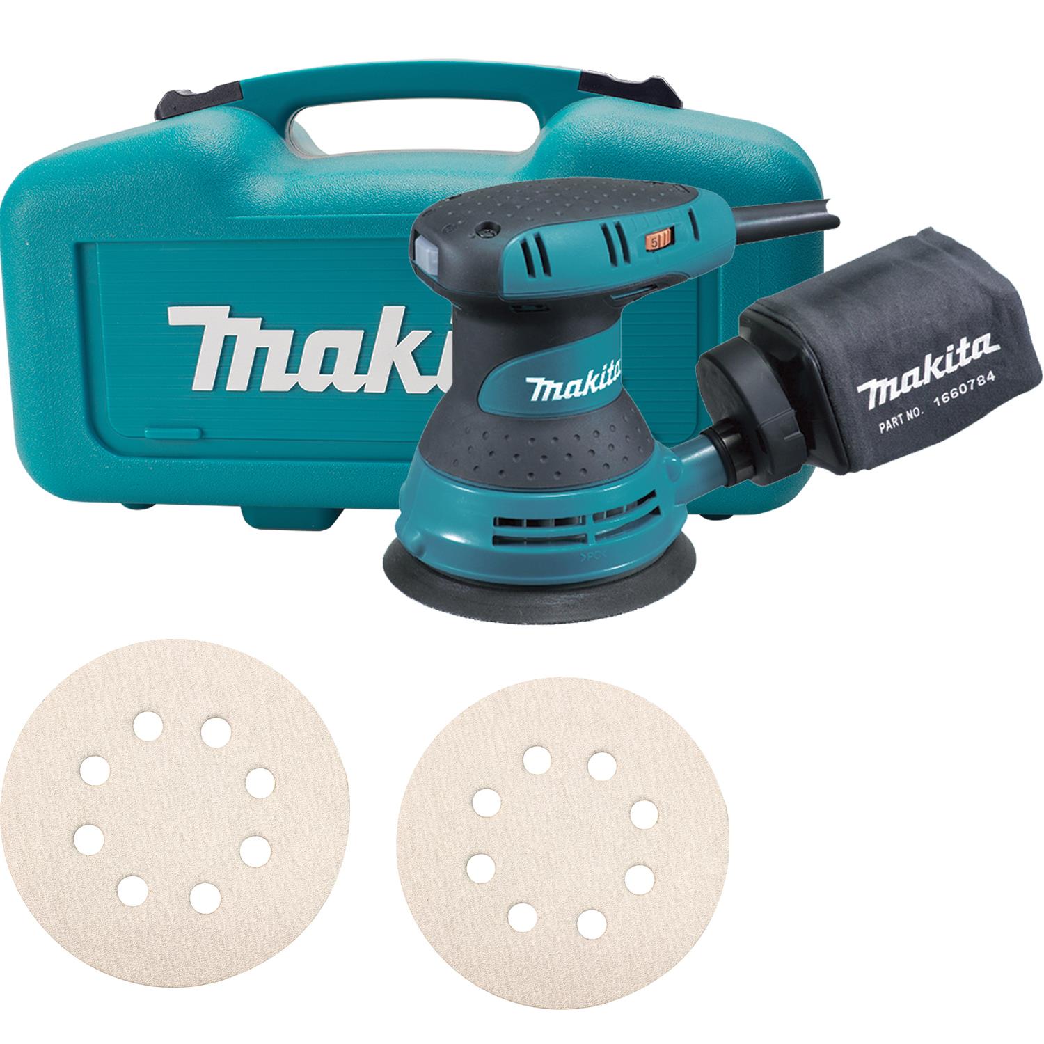 Makita 5" Random Orbit Sander Kit Set